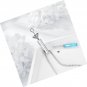 Urn Necklaces for Ashes Sterling Silver 3D Vertical Bar Memorial Pendant