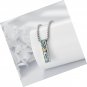 Urn Necklaces for Ashes Sterling Silver 3D Vertical Bar Memorial Pendant