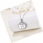 Giraffe Necklace 925 Sterling Silver Abalone Shell Giraffe Pendant of