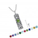 Urn Necklace for Ashes Cremation Jewelry 925 Sterling Silver Ashes Pendant Gifts