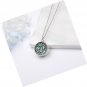 925 Sterling Silver Celtic Triple Moon Goddess Urn Necklace for Ashes Abalone of