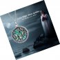 925 Sterling Silver Celtic Triple Moon Goddess Urn Necklace for Ashes Abalone of