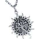 925 Sterling Silver Urn Necklace Ring Bracelet For Ashes Sunshine Cremation Tree 925 Sterling Silver Urn Necklace Ring Bracelet For Ashes Sunshine Cremation Tree