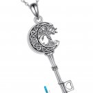 Tree of Life Urn Necklaces for Ashes Sterling Silver Celtic Knot Moon Tree of