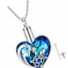 Sea Turtle Urn Necklace for Ashes 925 Sterling Silver Sea Turtle Pendant Ash and Sea Turtle Urn Necklace for Ashes 925 Sterling Silver Sea Turtle Pendant Ash and
