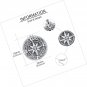Urn Necklaces for Ashes Sterling Silver Cremation Keepsake Jewelry for Women Mem