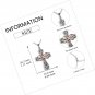Celtic Knot Urn Necklace for Ashes Cross Infinity Cremation Urn Jewelry for for