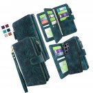 Compatible with Samsung Galaxy S25 Ultra Wallet Case Detachable Phone