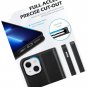 Case for iPhone 13 Mini 5G, Genuine Leather Wallet Folio Magnetic RFID