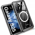 for Samsung Galaxy S25 Case Waterproof [Fit for MagSafe], [Built-in and