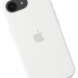 For Apple iPhone 16e Silicone Case White