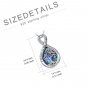 Urn Necklaces for Ashes Sterling Silver Cremation Jewelry for Ashes