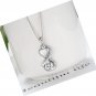 Sterling Silver Infinity Urn Necklace for Ashes for Women - 925 Wing Cremation -