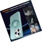 Magnetic Compatible with iPhone 14 Pro Case with Stand [Military Grade Drop with