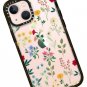 For iPhone 13 Mini Case [6.6ft Drop Protection] - Spring Botanicals