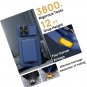 for iPhone 16 Pro Max Case with Stand and Credit Card Holder and Sliding Camera