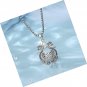 Harmony Ball Sterling Silver Viking Valknut Knot Compass Necklace for Man