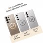 Compatible for Samsung Galaxy S25 Ultra Case with Camera Cover Military