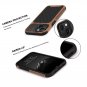 Compatible with iPhone 13 mini Case Wood Grain with Carbon Fiber Texture