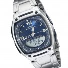 Casio AW81D Series | Watches for Men | Analog Digital Watch | Silver Stainless |