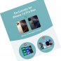 Magnetic for iPhone 16 Pro Max Case with Sturdy 360° Ring Stand, 16
