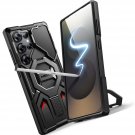 Magnetic for Samsung Galaxy S25 Ultra Case with Ring Stand, [Compatible Magnetic for Samsung Galaxy S25 Ultra Case with Ring Stand, [Compatible