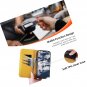 Wallet Case for iPhone 16 Pro Max, Pebbled Genuine Leather Wallet Case 16