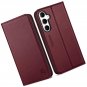 Wallet Case for Galaxy S24 FE, Genuine Leather Flip Magnetic RFID Card