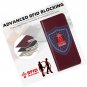 Wallet Case for Galaxy S24 FE, Genuine Leather Flip Magnetic RFID Card
