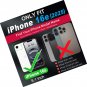 Wallet Case for iPhone 16e 6.1 , Genuine Leather RFID Blocking Credit -
