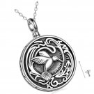 Urn Necklace Sterling Silver Cremation Jewelry for Ashes of Loved Ones Urn Necklace Sterling Silver Cremation Jewelry for Ashes of Loved Ones
