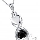 Sterling Silver Urn Neckalce for Ashes for Women: Cremation Jewelry for Women - Sterling Silver Urn Neckalce for Ashes for Women: Cremation Jewelry for Women -