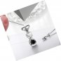 Sterling Silver Urn Neckalce for Ashes for Women: Cremation Jewelry for Women -