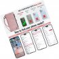 Defencase Compatible with iPhone 13 Mini Case Wallet with RFID Blocking Card for