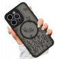 Magnetic Case for iPhone 14 Pro [Compatible with MagSafe] Cute Black PC