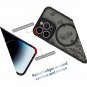 Magnetic Case for iPhone 14 Pro [Compatible with MagSafe] Cute Black PC