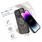 Magnetic Case for iPhone 14 Pro [Compatible with MagSafe] Cute Black PC