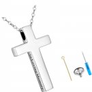 925 Sterling Silver Cremation Jewelry Memorial Cross Urn Necklace for Urns 925 Sterling Silver Cremation Jewelry Memorial Cross Urn Necklace for Urns