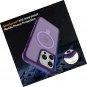 Magnetic Compatible with iPhone 16 Pro Case with Stand [Military Grade Drop with