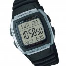 Casio Men's W96H-1AV Stainless Steel Sport Watch with Black Band