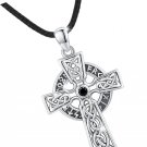 Celtic Cross Necklace 925 Sterling Silver Mens Cross Necklace Urn Viking Irish Celtic Cross Necklace 925 Sterling Silver Mens Cross Necklace Urn Viking Irish