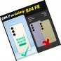 Wallet Case for Galaxy S24 FE, Stand RFID Blocking Card Holder [TPU Case],