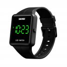 Large Face LED Digital Watch Date Time 3Bar Waterproof Wristwatch Men Large Face LED Digital Watch Date Time 3Bar Waterproof Wristwatch Men
