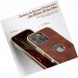 for iPhone 16 Pro Max Case, Vintage Leather Thin Slim PU Soft Flexible -