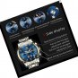 Watch for Men,Quartz Watch Luminous Water Resistant Chronograph Watches