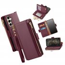 Compatible with Samsung Galaxy S25 Wallet Case with Card Holder,PU Men