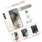 Compatible with Galaxy S25 Wallet Case, PU Leather Flip Folio Case with
