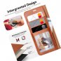 Compatible with Galaxy S25 Wallet Case, PU Leather Flip Folio Case with