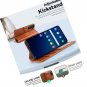 Compatible with Galaxy S25 Wallet Case, PU Leather Flip Folio Case with