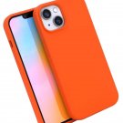 For iPhone 13 Mini Case - Neon Orange Silicone Phone Cover | Liquid 13 For iPhone 13 Mini Case - Neon Orange Silicone Phone Cover | Liquid 13